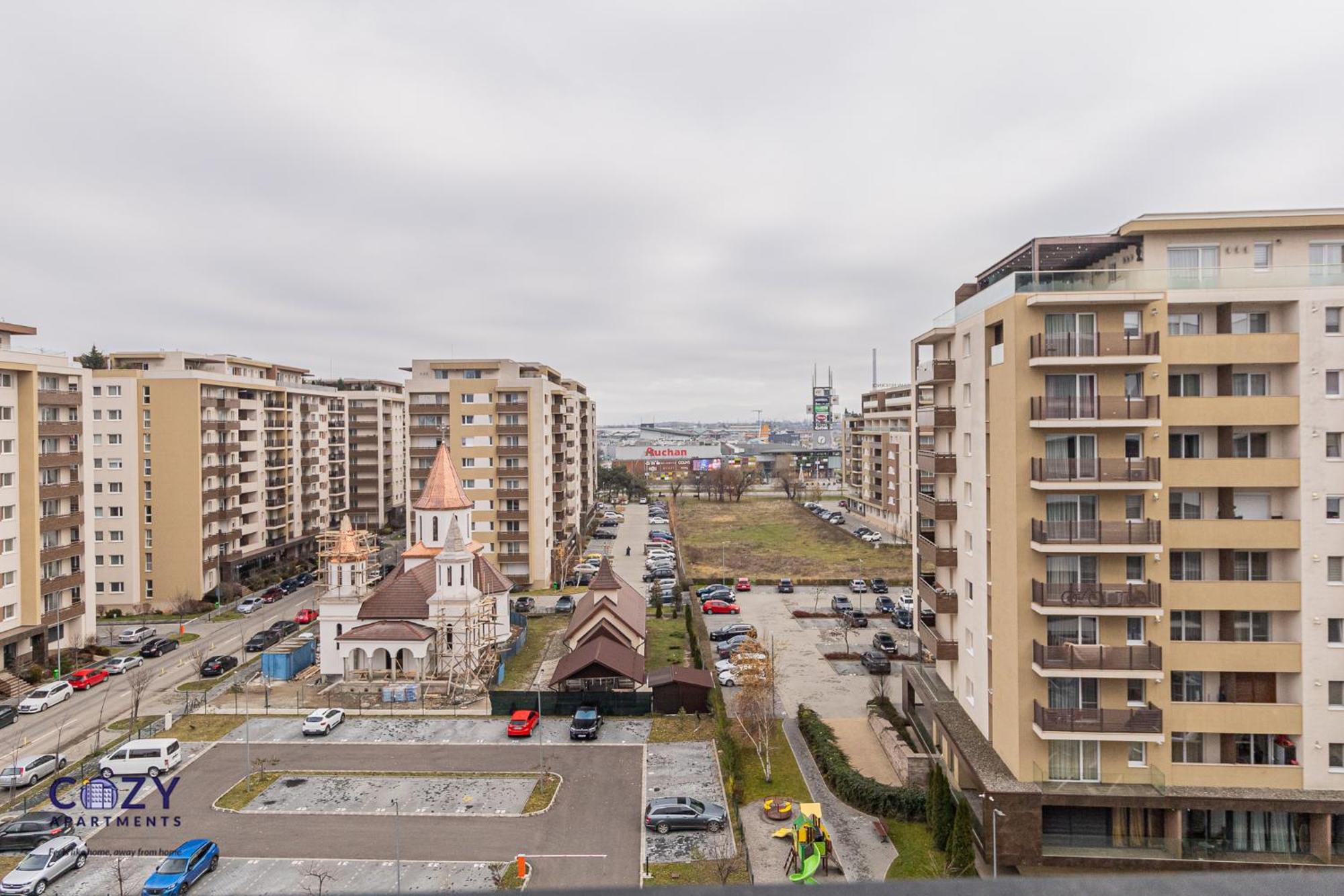 Cozy Collection Studios And Flats - Coresi Mall Brasov Luaran gambar