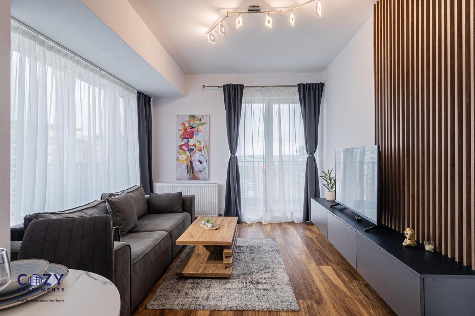 Cozy Collection Studios And Flats - Coresi Mall Brasov Luaran gambar